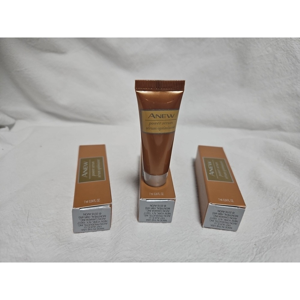 Avon‎ Anew Power Serum Trial Size .24 Oz Each Set Of 3